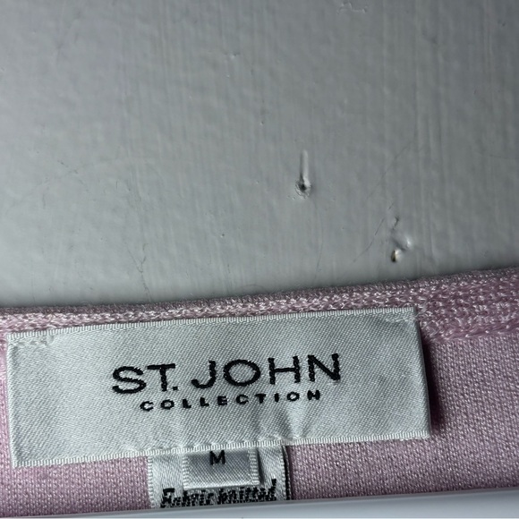 ST JOHN COLLECTION basic Santana knit wool blend tank top size M - Picture 2 of 5